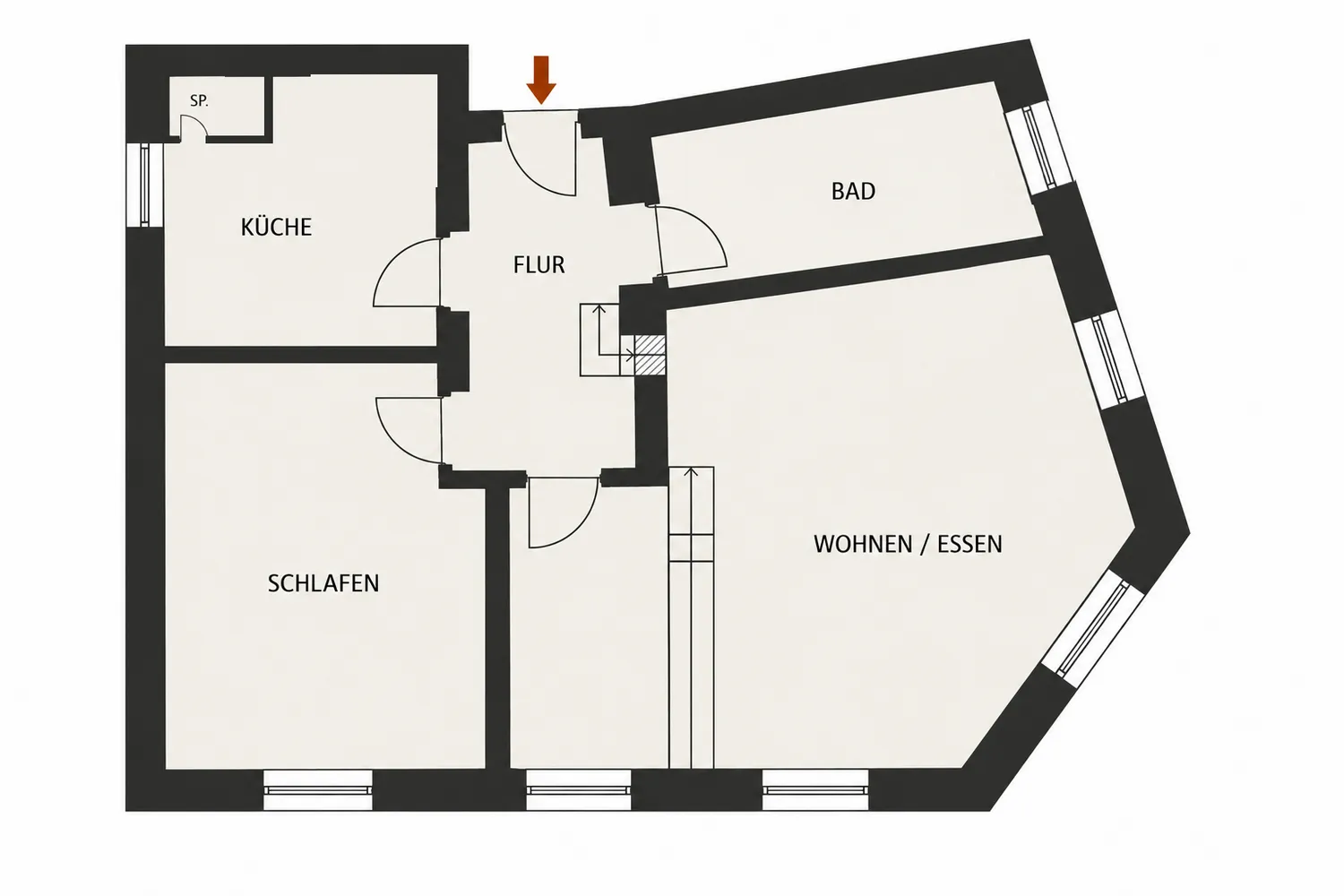 2 Zimmer Wohnung mit 62 m² in Halle (Saale) – Bild 10