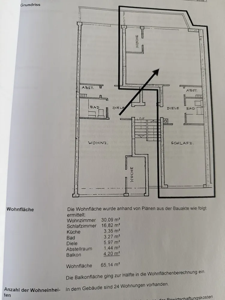 3 Zimmer Wohnung mit 65 m² in Düsseldorf – Bild 10