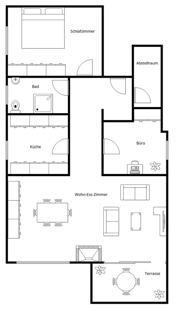3 Zimmer Wohnung mit 87 m² in Wiesbaden – Bild 7