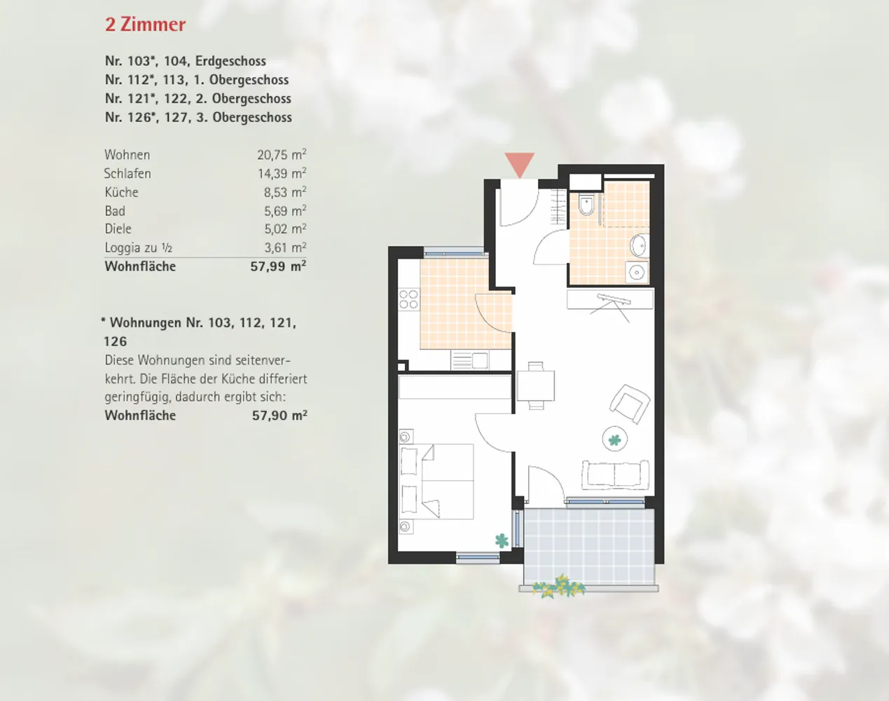 2 Zimmer Wohnung mit 58 m² in Schwäbisch Gmünd – Bild 9