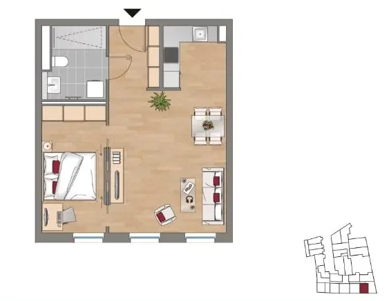 2 Zimmer Wohnung mit 49 m² in Dresden – Bild 5