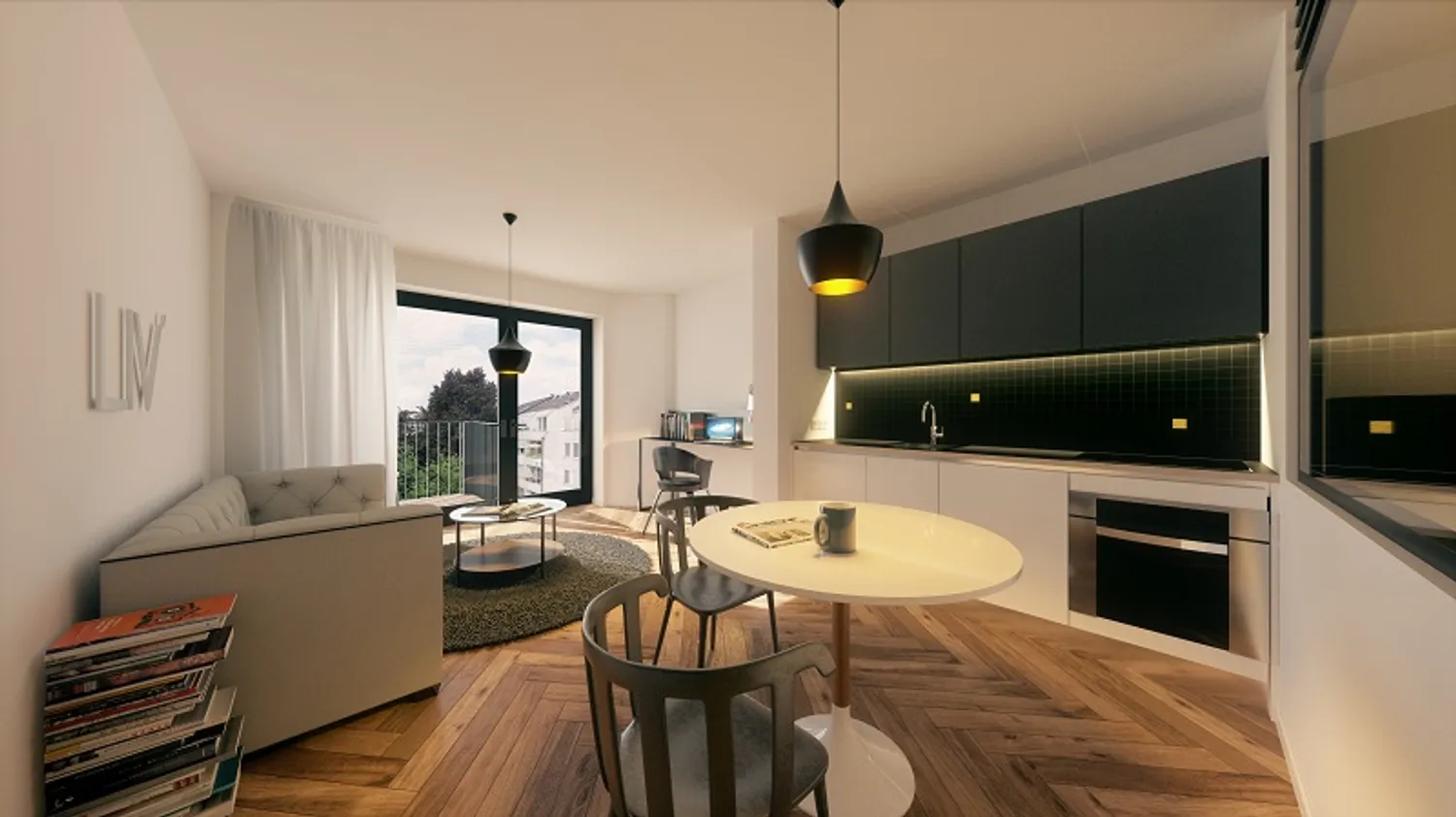 2 Zimmer Wohnung mit 44 m² in Düsseldorf – Bild 1
