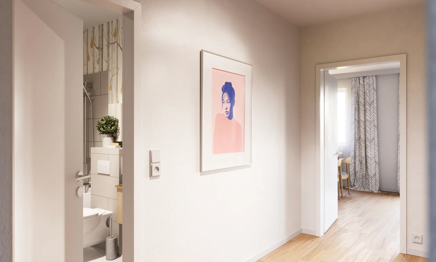 3 Zimmer Wohnung mit 56 m² in Halle (Saale) – Bild 5