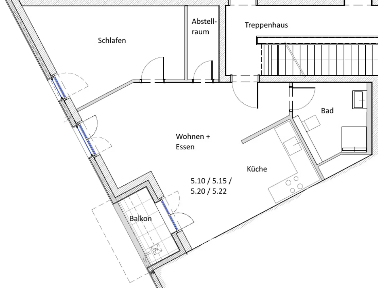 2 Zimmer Wohnung mit 59 m² in Aachen – Bild 12