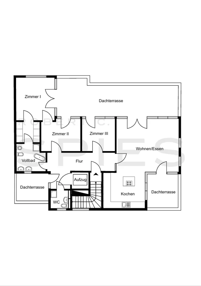4 Zimmer Wohnung mit 135 m² in Bremen – Bild 6