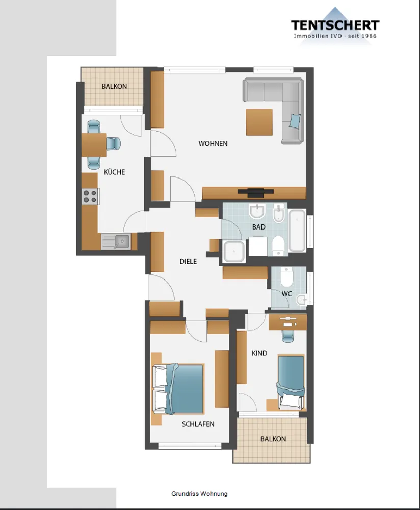 4 Zimmer Wohnung mit 97 m² in Ulm – Bild 3