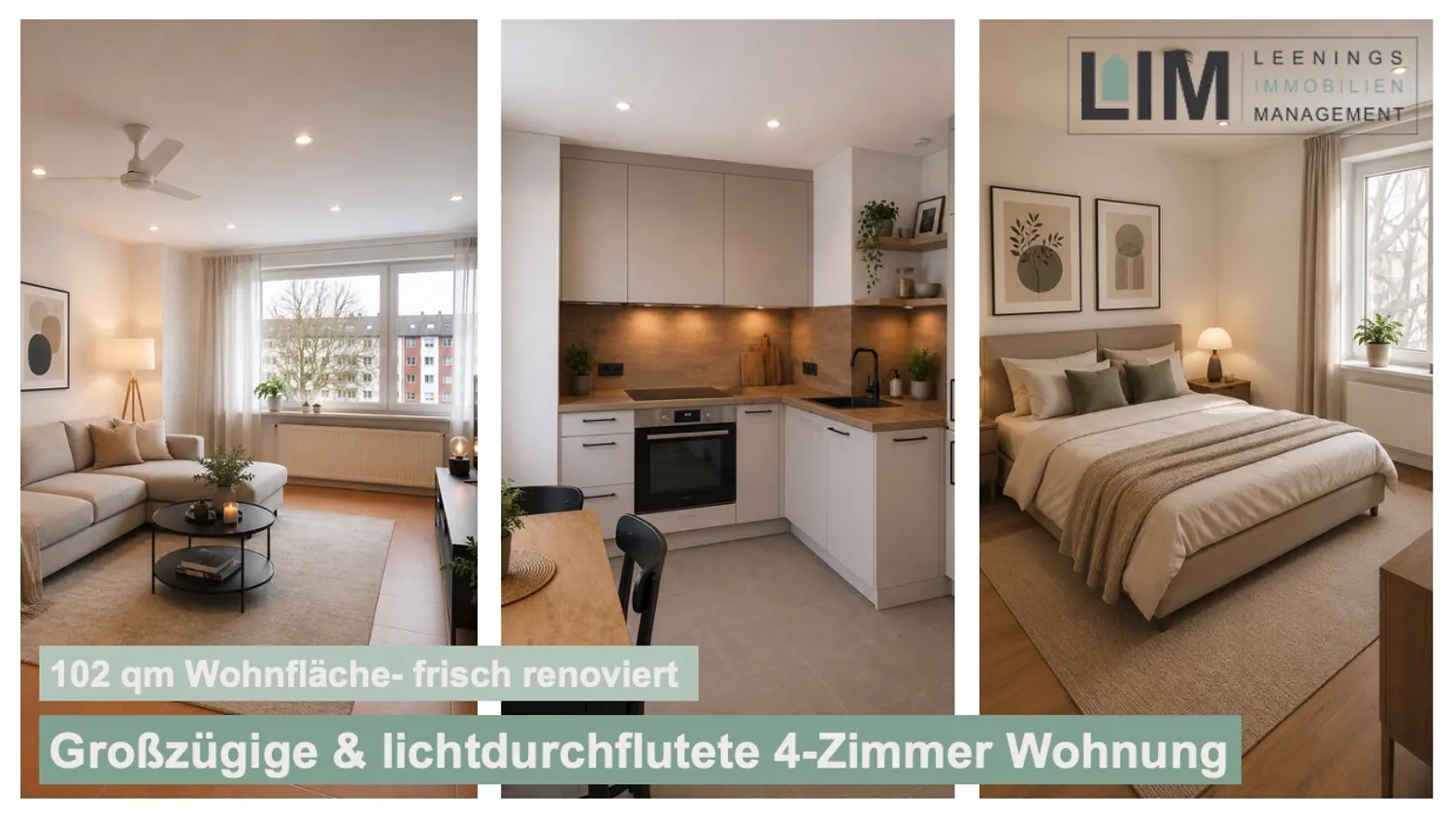 4 Zimmer Wohnung mit 103 m² in Essen – Bild 1