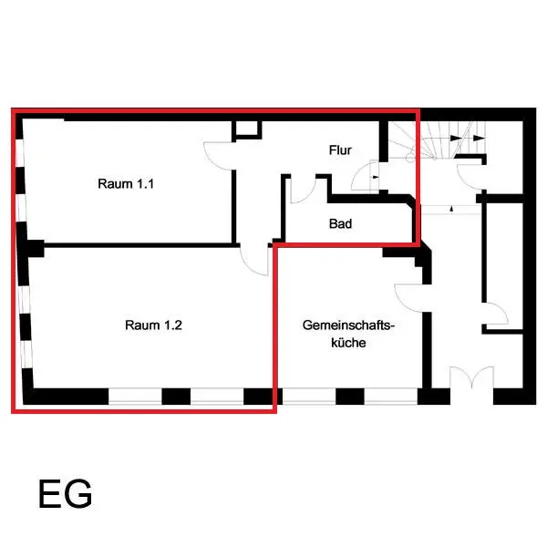 2 Zimmer Wohnung mit 83 m² in Zittau – Bild 9