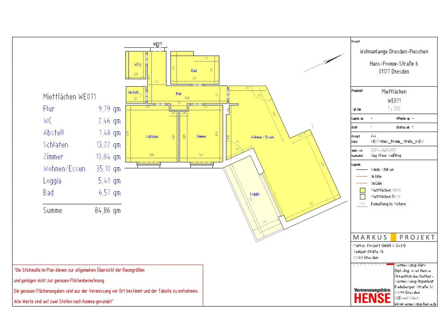 3 Zimmer Wohnung mit 85 m² in Dresden – Bild 8