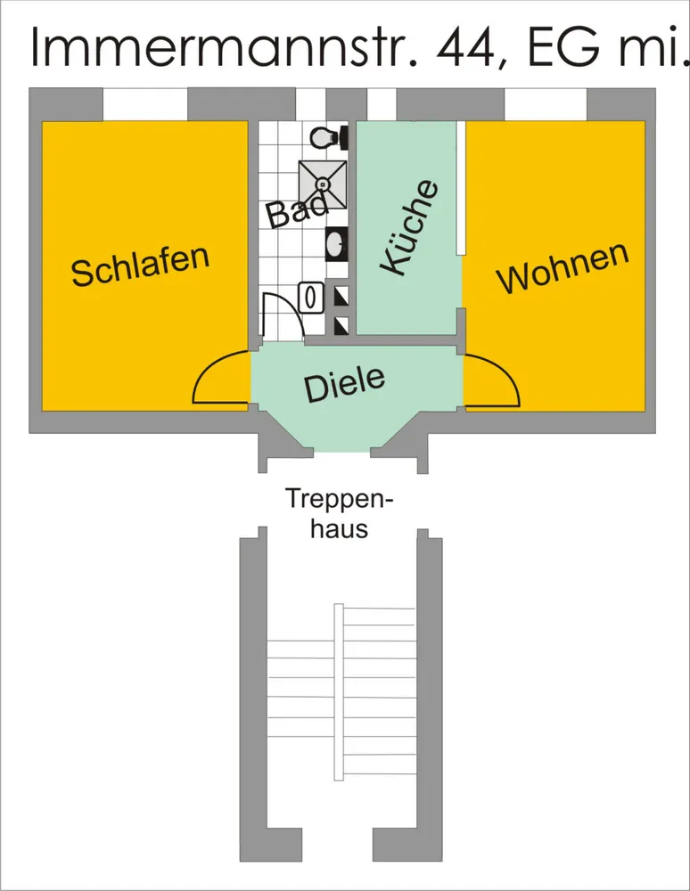 2 Zimmer Wohnung mit 41 m² in Dortmund – Bild 4