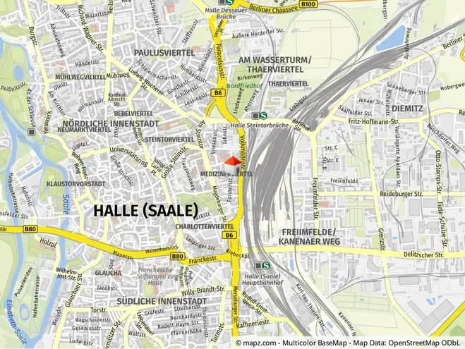 2 Zimmer Wohnung mit 45 m² in Halle (Saale) – Bild 12