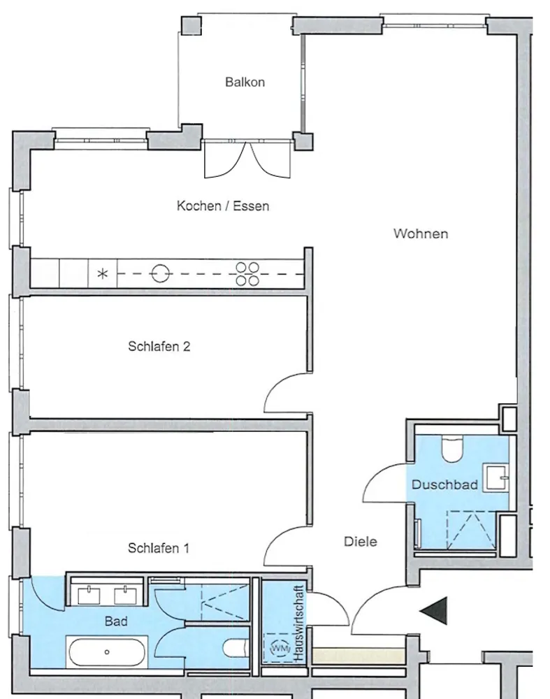 3 Zimmer Wohnung mit 187 m² in München – Bild 8
