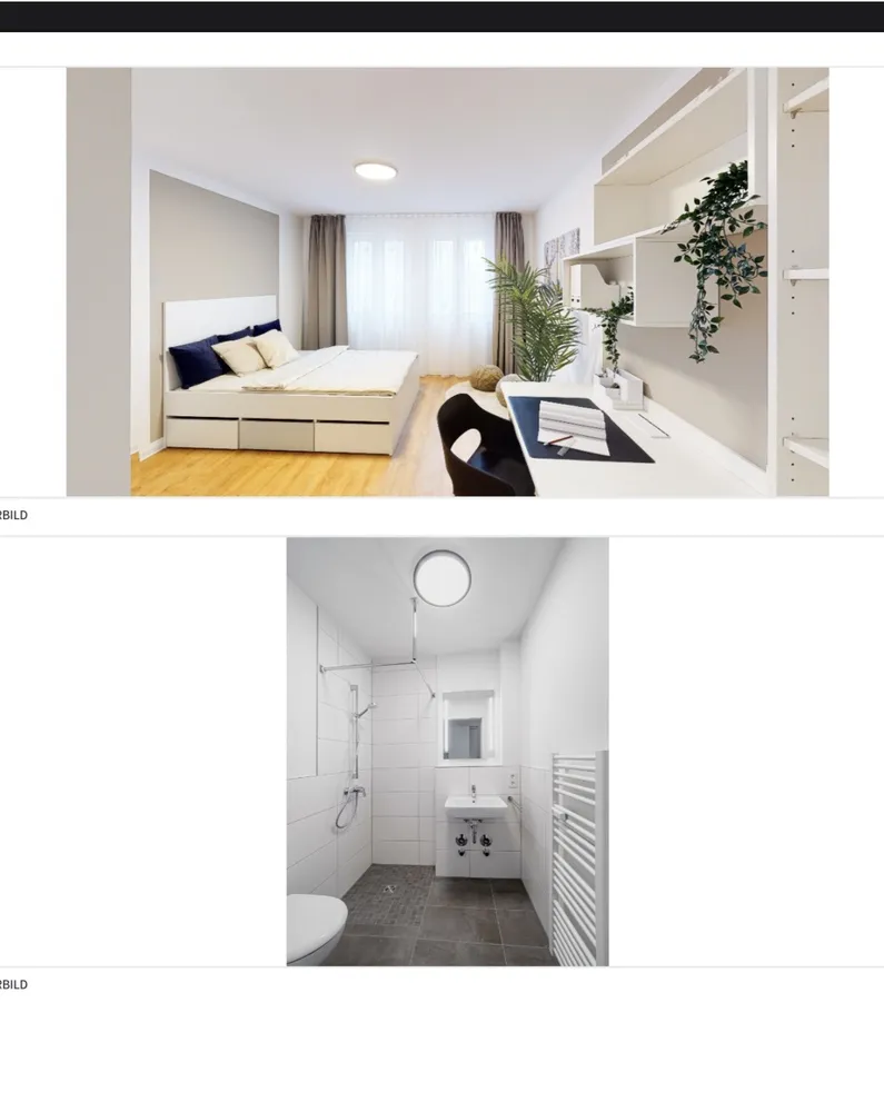1 Zimmer Wohnung mit 25 m² in Hamburg – Bild 2