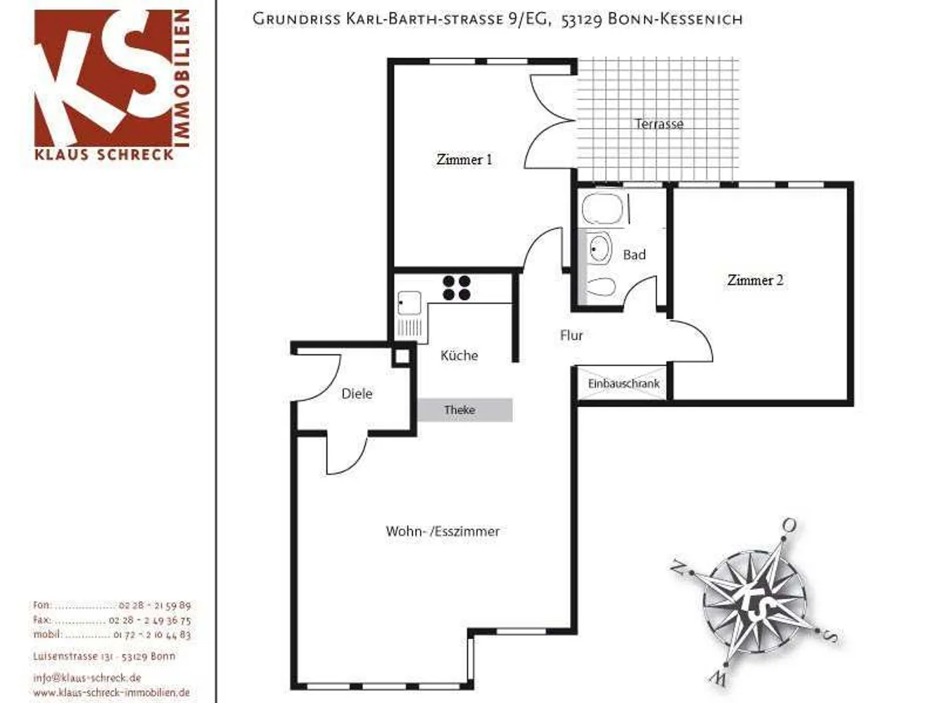 3 Zimmer Wohnung mit 80 m² in Bonn – Bild 8