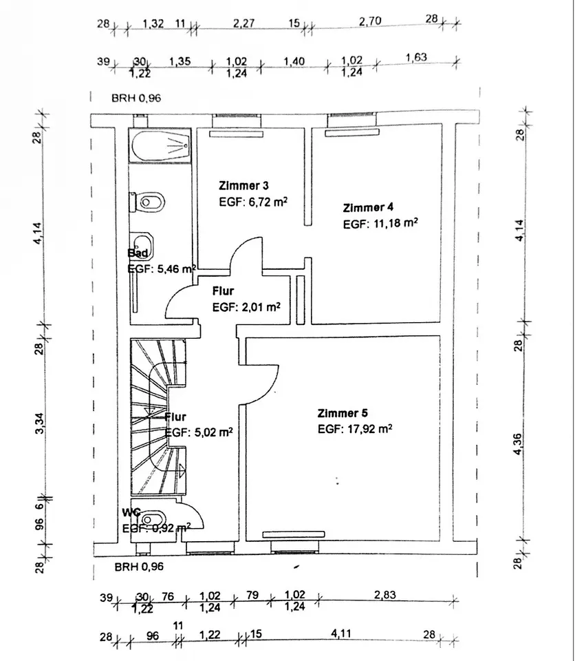 7 Zimmer Wohnung mit 120 m² in Kassel – Bild 8