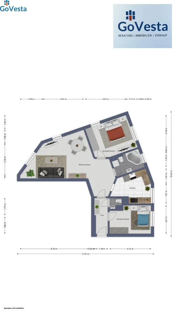 3 Zimmer Wohnung mit 76 m² in Leipzig – Bild 11