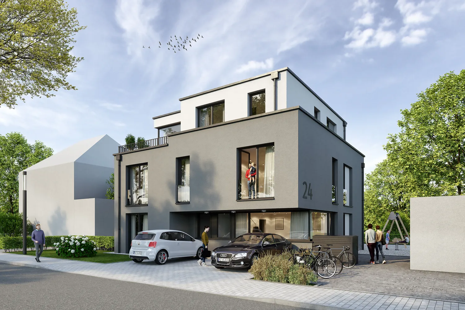 5 Zimmer Wohnung mit 107 m² in Krefeld – Bild 1
