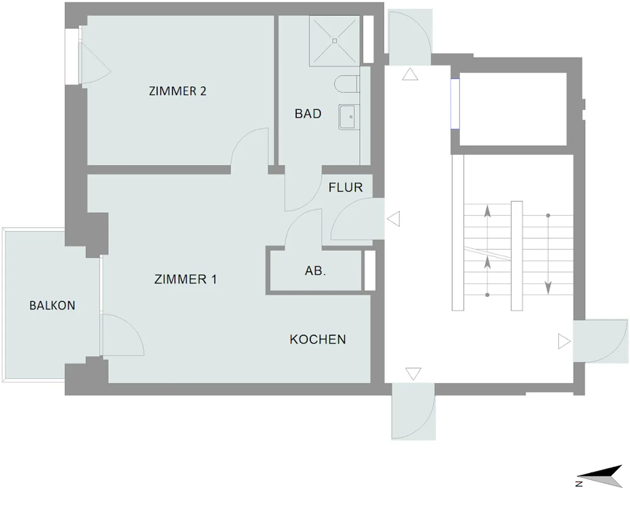 2 Zimmer Wohnung mit 56 m² in Bremen – Bild 2