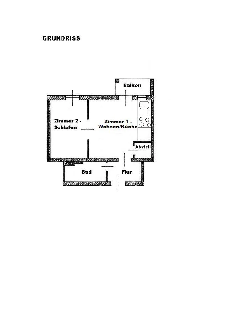 2 Zimmer Wohnung mit 40 m² in Frankfurt am Main – Bild 8