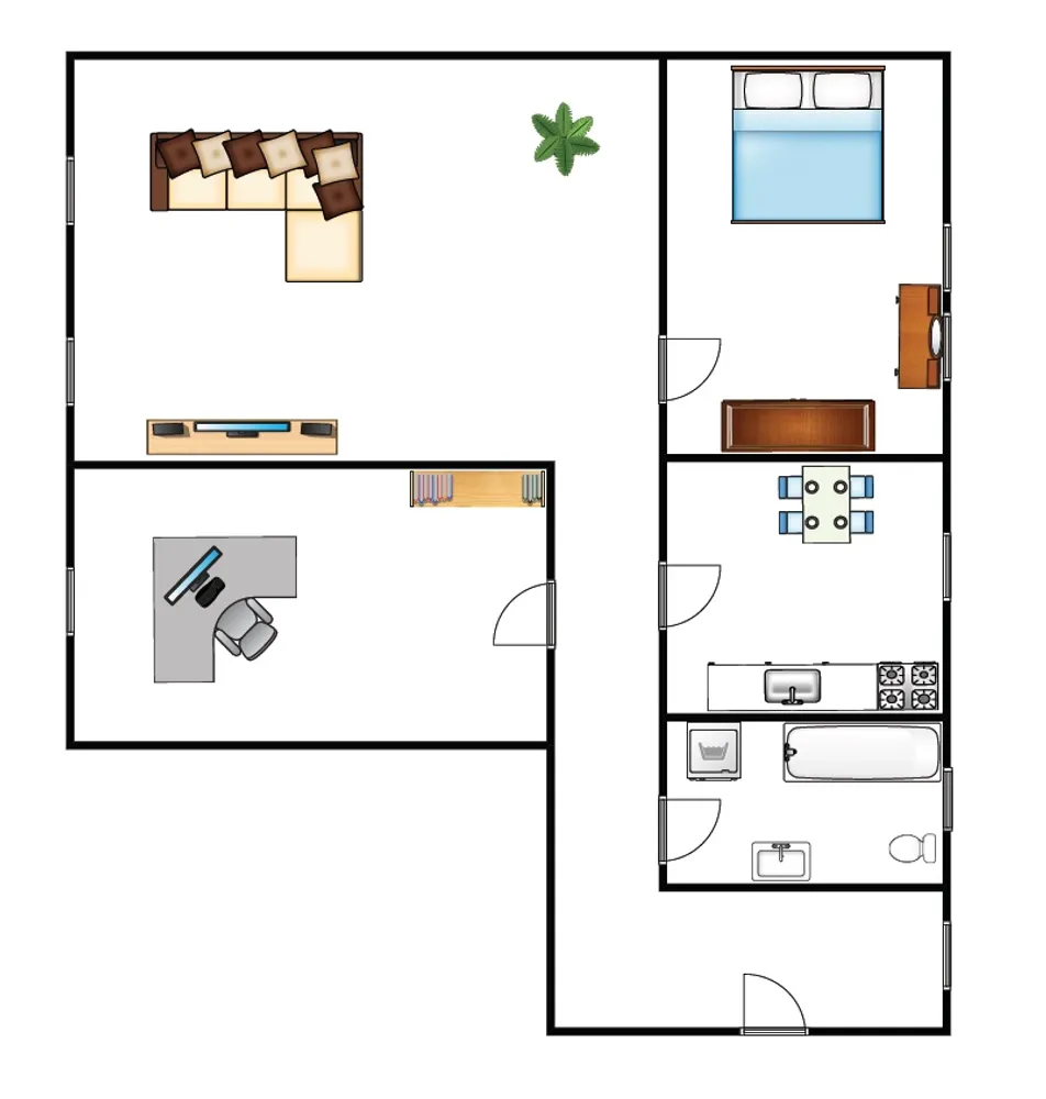 3 Zimmer Wohnung mit 80 m² in Karlsruhe – Bild 2