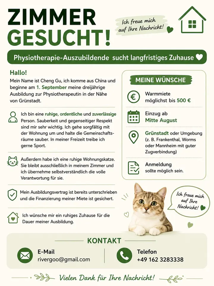 WG-Zimmer mit 11 m² in Worms – Bild 10