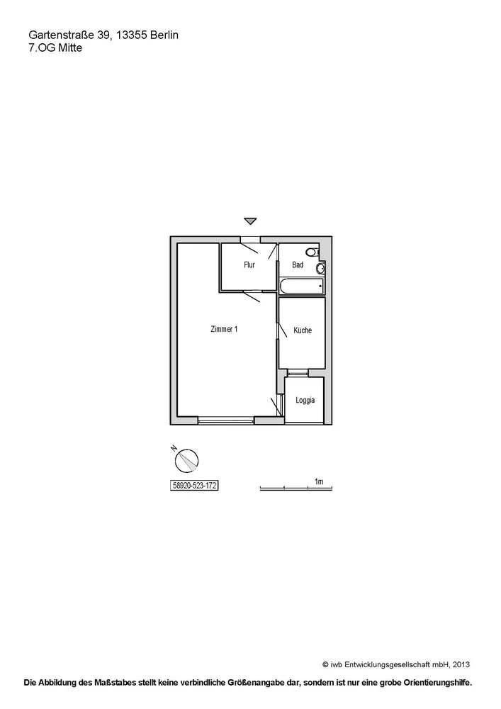 1 room apartment with 41 m² in Berlin – Photo 8
