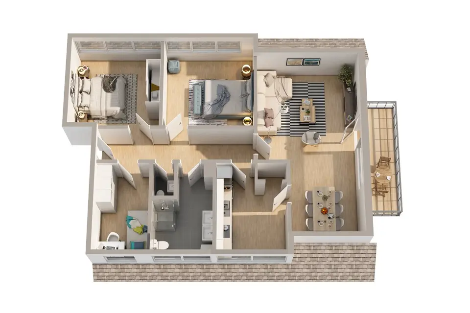 3 Zimmer Haus mit 90 m² in Meppen – Bild 10
