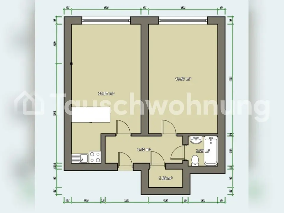 2 room apartment with 52 m² in Munich – Photo 5