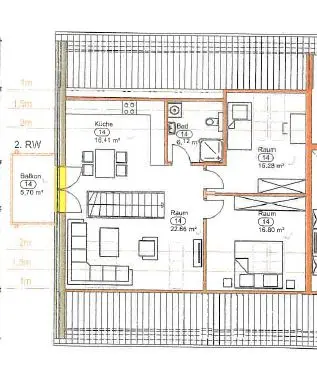 3 Zimmer Wohnung mit 75 m² in Aurich – Bild 5