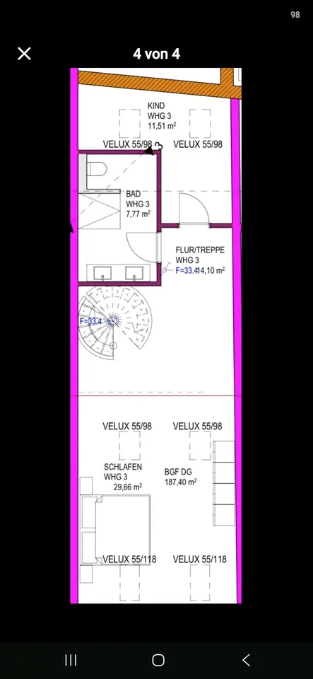 3 Zimmer Wohnung mit 113 m² in Trier – Bild 5