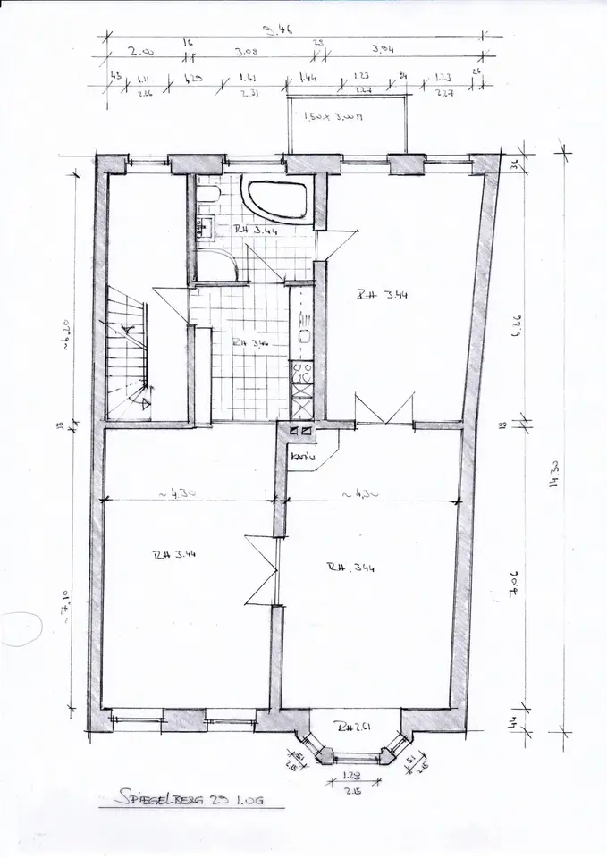3 Zimmer Wohnung mit 108 m² in Wismar – Bild 6
