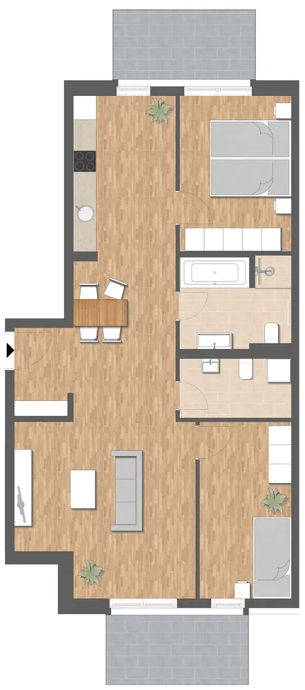3 Zimmer Wohnung mit 84 m² in Dresden – Bild 11
