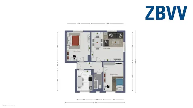3 Zimmer Wohnung mit 71 m² in Magdeburg – Bild 10