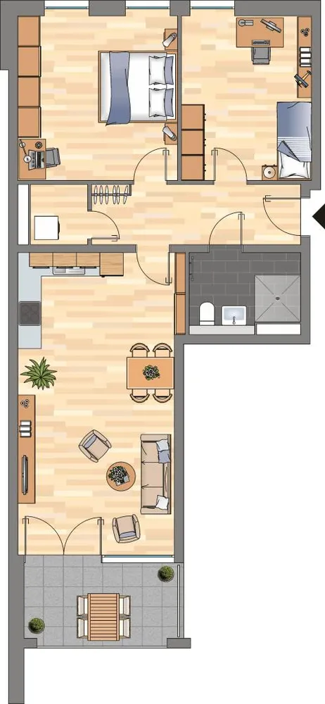 3 Zimmer Wohnung mit 83 m² in Essen – Bild 10