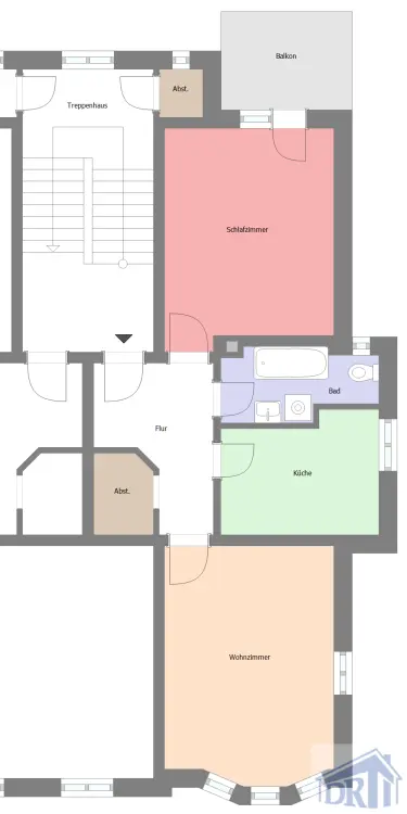 2 Zimmer Wohnung mit 65 m² in Zittau – Bild 5