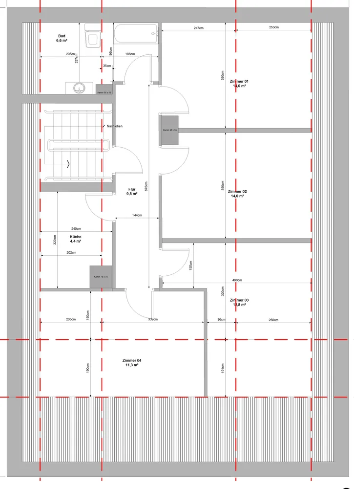 4 Zimmer Wohnung mit 78 m² in Nürnberg – Bild 1