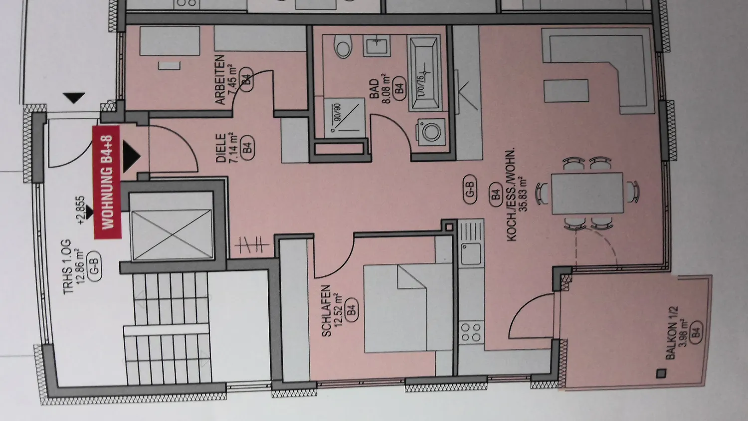 3 room apartment with 75 m² in Günzburg – Photo 8