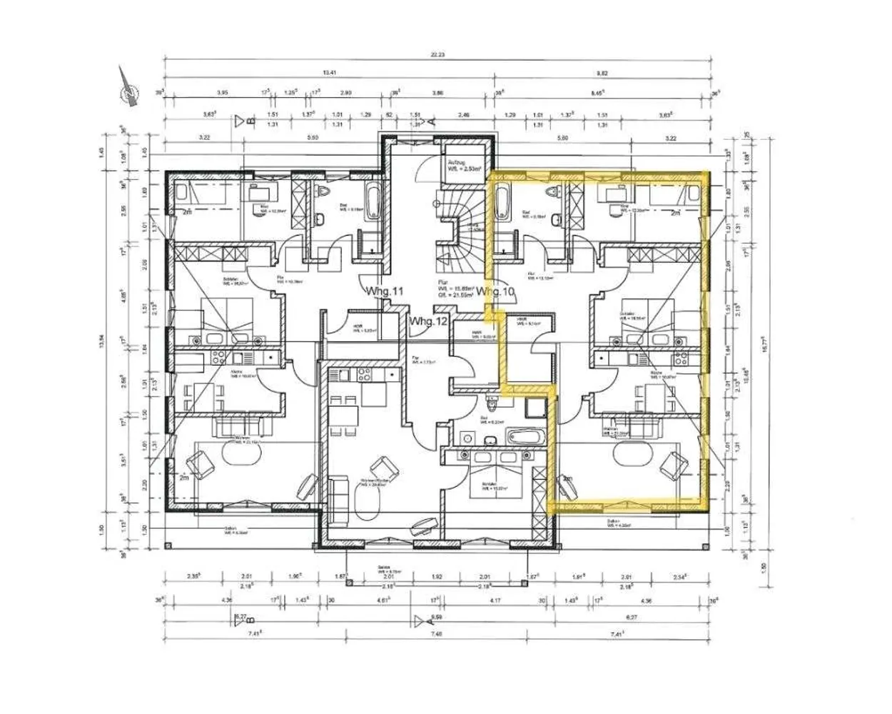3 room apartment with 93 m² in Güstrow – Photo 7