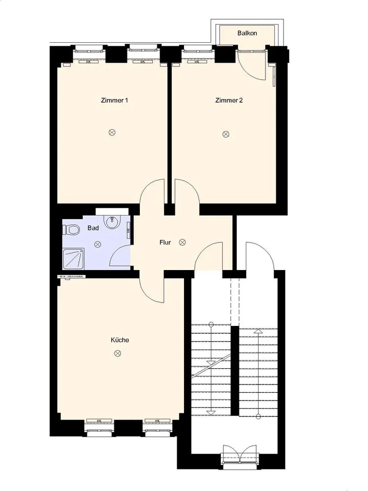 3 Zimmer Wohnung mit 64 m² in Dresden – Bild 9
