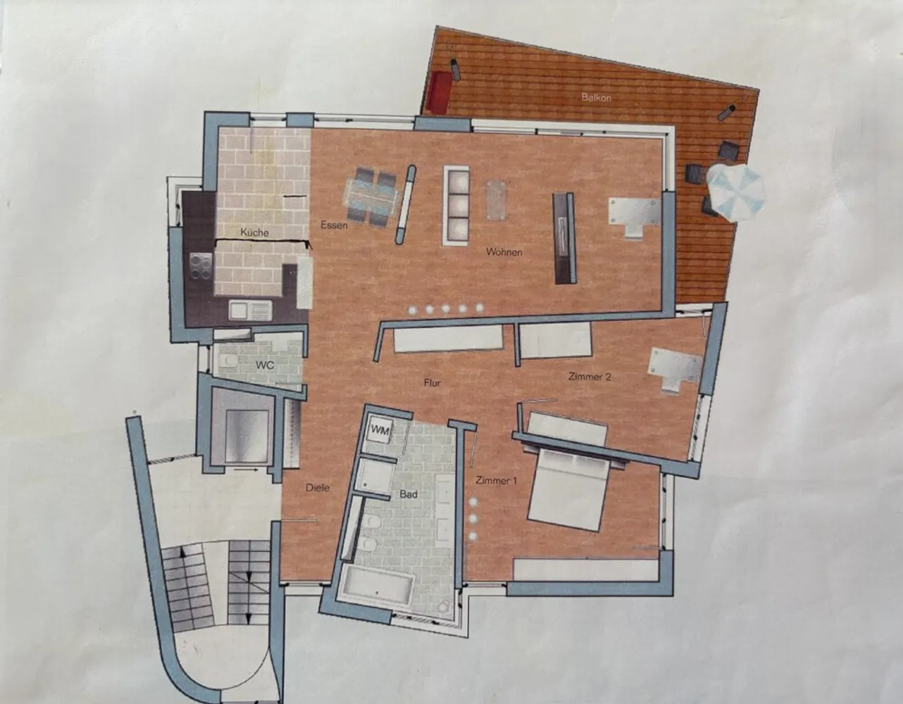 3 room apartment with 155 m² in Ludwigshafen am Rhein – Photo 4