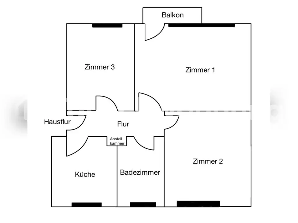 2 Zimmer Wohnung mit 41 m² in Lübeck – Bild 9