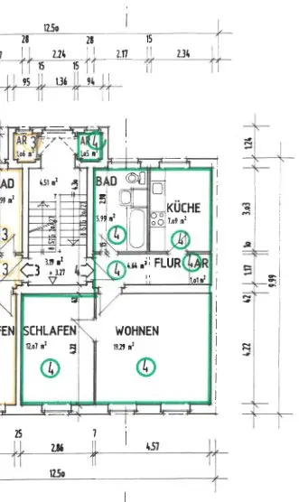 3 Zimmer Wohnung mit 54 m² in Dessau-Roßlau – Bild 10