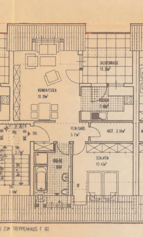 2 Zimmer Wohnung mit 65 m² in Frankfurt am Main – Bild 2
