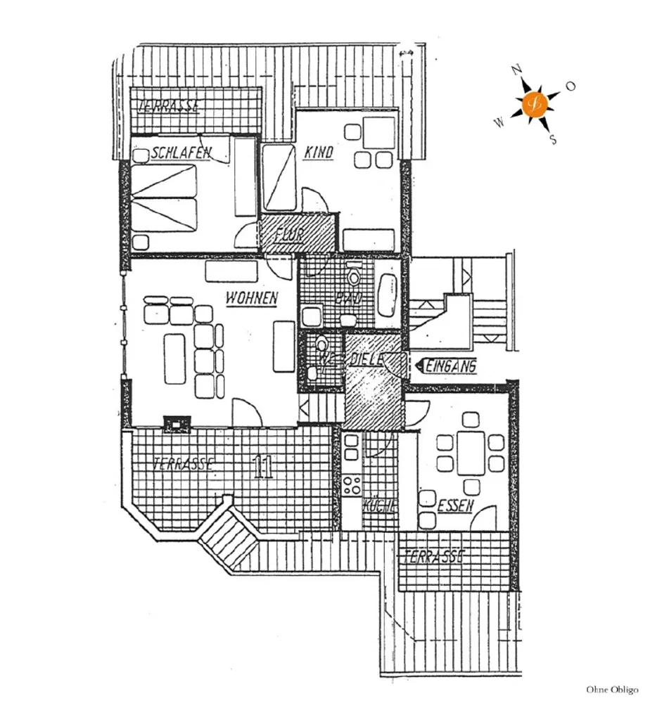 3 Zimmer Wohnung mit 91 m² in Bonn – Bild 2