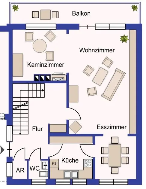 WG-Zimmer mit 160 m² in Minden – Bild 3