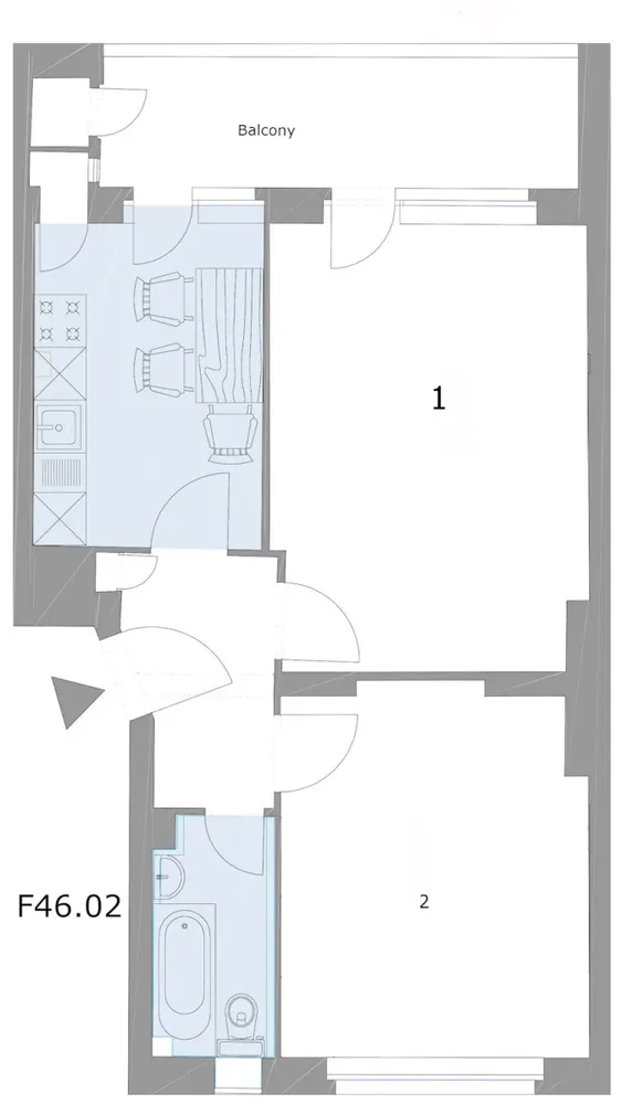Shared room with 15 m² in Berlin – Photo 10