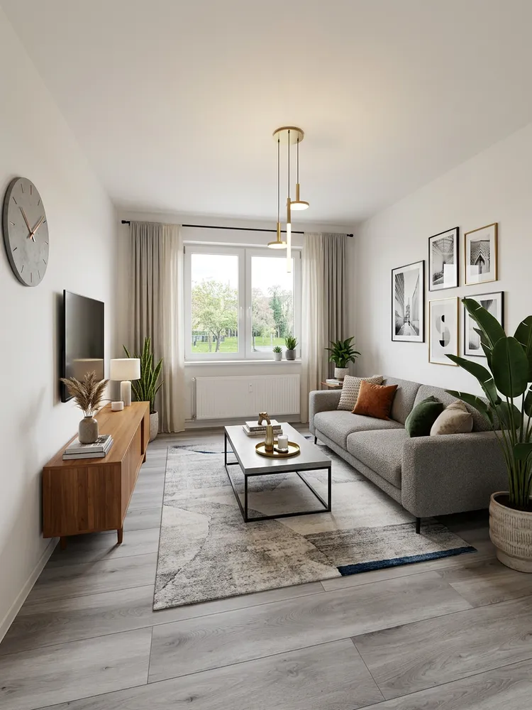 2 Zimmer Wohnung mit 48 m² in Wittenberg – Bild 1
