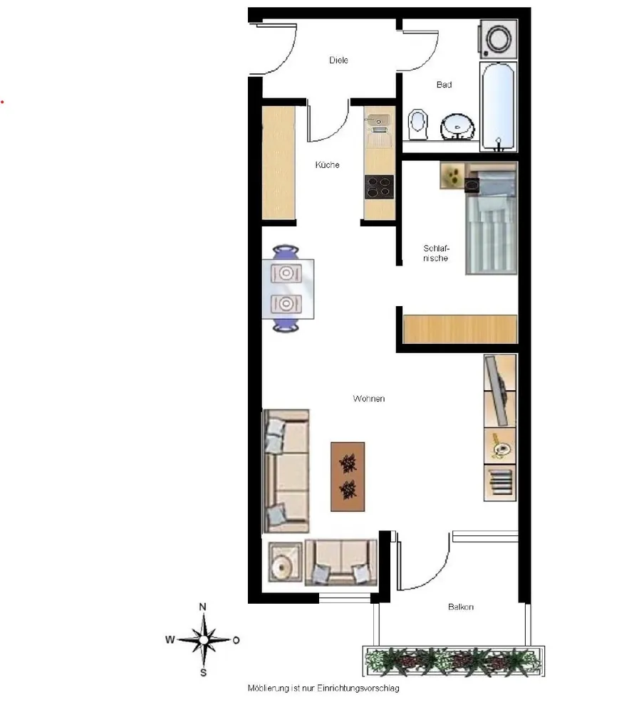 2 Zimmer Wohnung mit 50 m² in München – Bild 6