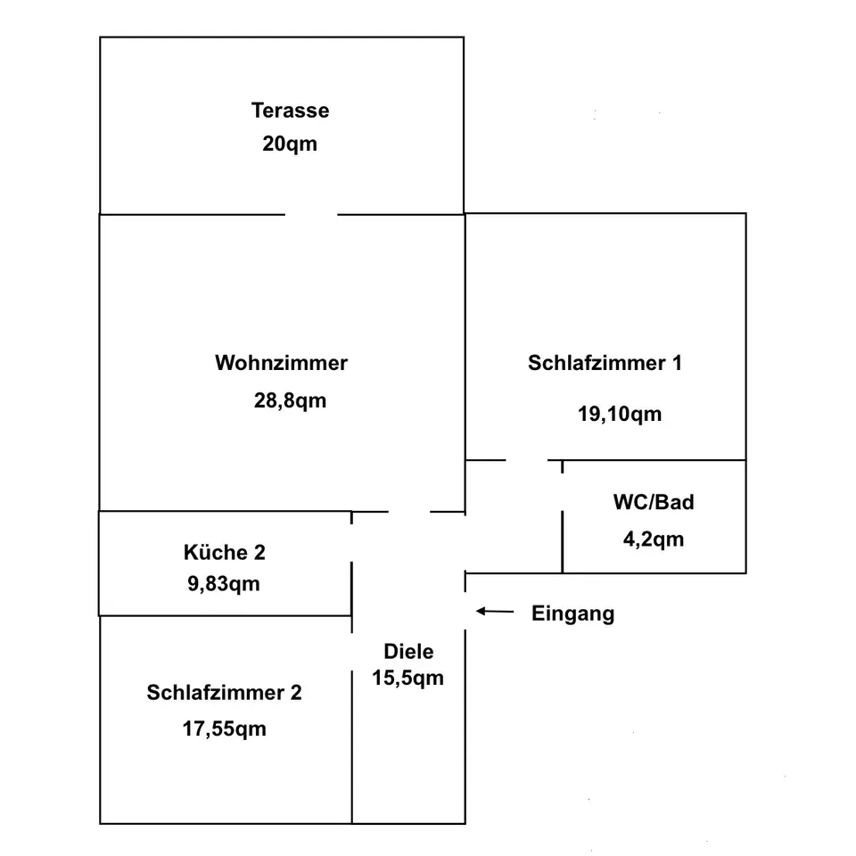 4 Zimmer Wohnung mit 95 m² in Mosbach – Bild 6