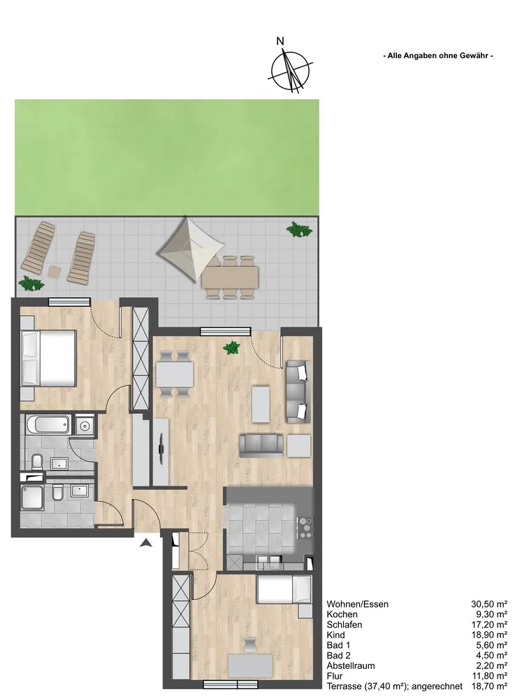 3 Zimmer Wohnung mit 108 m² in Dortmund – Bild 11